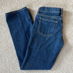 GAP Women's Straight Leg Jeans - Dark Blue